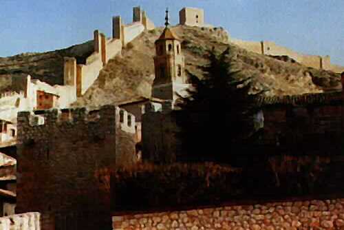 Albarracin walls