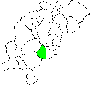 Carte Albentosa dans la region Gudar-Javalambre