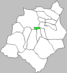 Carte situation Albeta dans la region Campo Borja