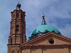 Panorámica de la iglesia parroquial Almunia de doña Godina 4