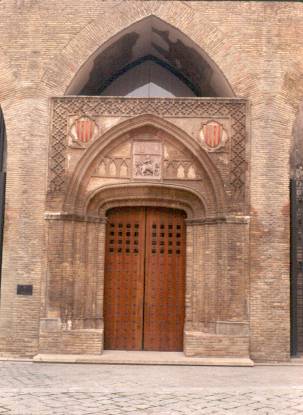 Church of San Martin in La Aljaferia Zaragoza