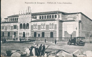 Escuela de Artes de Zaragoza en construccin