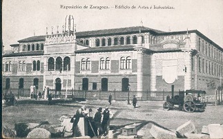 Zaragoza School of Arts under construction