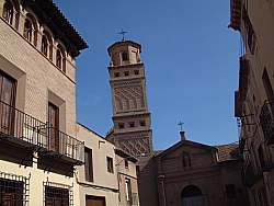 Detalle de la Torre 1 mud�jar en Torres de Berrell�n