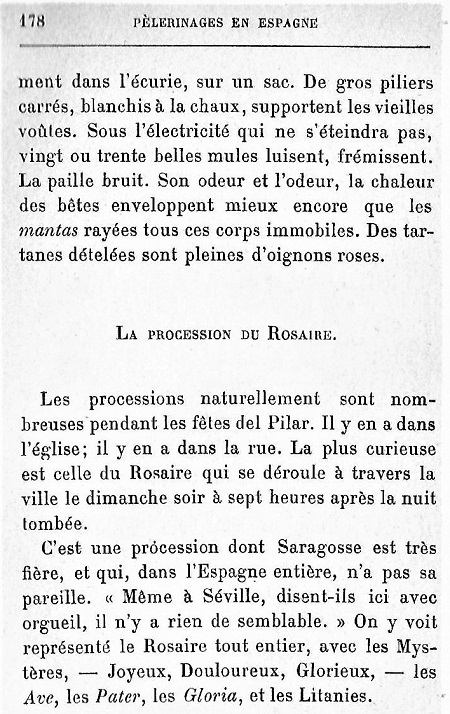 Pélerinages en Espagne. 1930. 178
