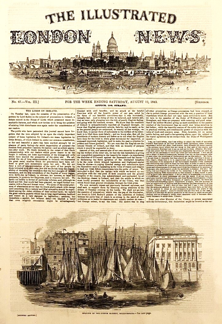 The Illustrated London News. 67 - 12 august 1843.