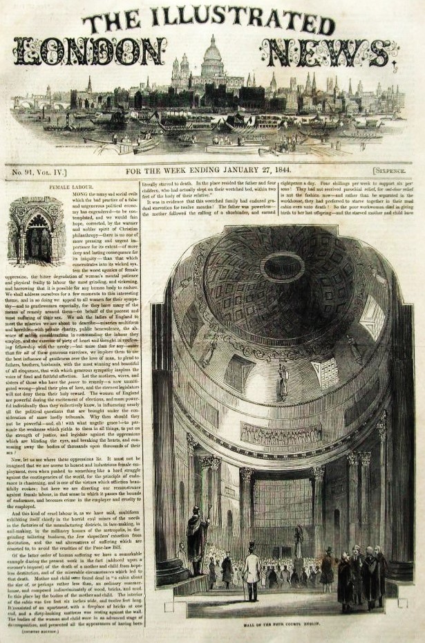 The Illustrated London News. 91 - 27 january 1844.