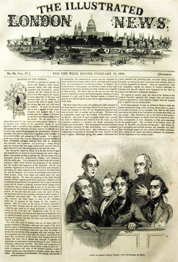 The Illustrated London News. 93 - 10 february 1844.